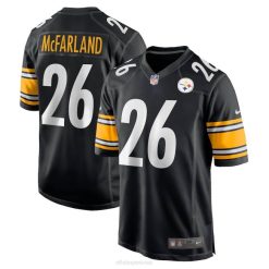 NFL Männer Pittsburgh Steelers Anthony Mcfarland jr. Nike schwarzes Game-Spieler-Trikot 4R0Z5773 Kleidung