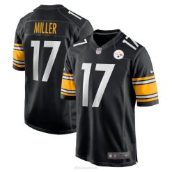 NFL Männer Pittsburgh Steelers Anthony Miller Nike schwarzes Spieltrikot 4R0Z4289 Kleidung
