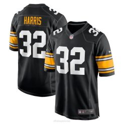 NFL Männer Pittsburgh Steelers Franco Harris Nike Black Alternative Ruhestandsspieler-Trikot 4R0Z1047 Kleidung