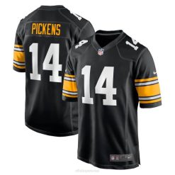 NFL Männer Pittsburgh Steelers George Pickens Nike Black Alternative Game Spielertrikot 4R0Z171 Kleidung