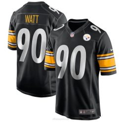 NFL Männer Pittsburgh Steelers t.j. Watt Nike schwarzes Spieltrikot 4R0Z87 Kleidung