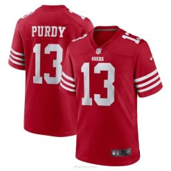 NFL Männer San Francisco 49ers Brock Purdy Nike Scarlet Game Spielertrikot 4R0Z61 Kleidung