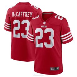 NFL Männer San Francisco 49ers Christian McCaffrey Nike Scarlet Game Spielertrikot 4R0Z95 Kleidung