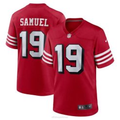 NFL Männer San Francisco 49ers Deebo Samuel Nike Scarlet Alternative Game Trikot 4R0Z779 Kleidung
