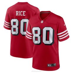 NFL Männer San Francisco 49ers Jerry Rice Nike Scarlet Retired Alternative Game Jersey 4R0Z223 Kleidung