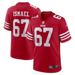 NFL Männer San Francisco 49ers Keith Ismael Nike Scarlet Heimspiel-Spielertrikot 4R0Z5619 Kleidung