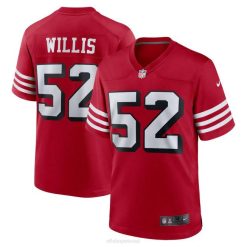 NFL Männer San Francisco 49ers Patrick Willis Nike Scarlet Retired Alternative Game Jersey 4R0Z1817 Kleidung