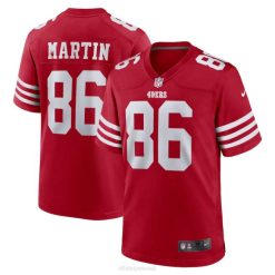 NFL Männer San Francisco 49ers Tay Martin Nike Scarlet Heimspiel-Spielertrikot 4R0Z6389 Kleidung