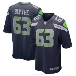 NFL Männer Seattle Seahawks Austin Blythe Nike College Navy Spieltrikot 4R0Z6043 Kleidung
