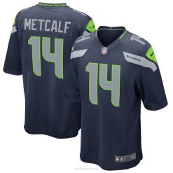 NFL Männer Seattle Seahawks DK Metcalf Nike College Navy Spieltrikot 4R0Z103 Kleidung