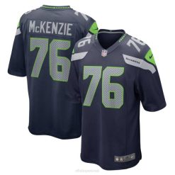 NFL Männer Seattle Seahawks Jalen Mckenzie Nike College Navy Heimspiel-Spielertrikot 4R0Z6925 Kleidung