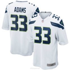 NFL Männer Seattle Seahawks Jamal Adams Nike weißes Spieltrikot 4R0Z2895 Kleidung