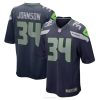 NFL Männer Seattle Seahawks Josh Johnson Nike College Navy Spieltrikot 4R0Z4115 Kleidung