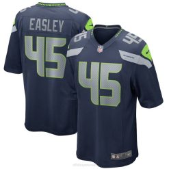 NFL Männer Seattle Seahawks Kenny Easley Nike College Navy Spiel Trikot für pensionierte Spieler 4R0Z3363 Kleidung