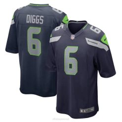 NFL Männer Seattle Seahawks Quandre Diggs Nike College Navy Spieltrikot 4R0Z2827 Kleidung