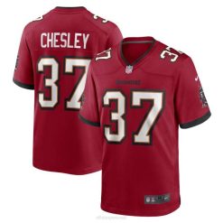 NFL Männer Tampa Bay Buccaneers Anthony Chesley Nike Red Game Spielertrikot 4R0Z6517 Kleidung