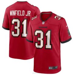 NFL Männer Tampa Bay Buccaneers Antoine Winfield Jr. Nike rotes Spieltrikot 4R0Z1751 Kleidung