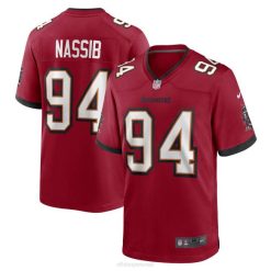 NFL Männer Tampa Bay Buccaneers Carl Nassib Nike Red Game Spielertrikot 4R0Z1097 Kleidung
