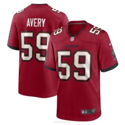 NFL Männer Tampa Bay Buccaneers Genard Avery Nike Red Game Spielertrikot 4R0Z4521 Kleidung