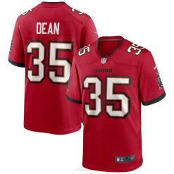 NFL Männer Tampa Bay Buccaneers Jamel Dean Nike rotes Spieltrikot 4R0Z3083 Kleidung