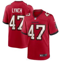 NFL Männer Tampa Bay Buccaneers John Lynch Nike Red Game Spielertrikot im Ruhestand 4R0Z3217 Kleidung