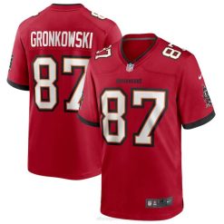 NFL Männer Tampa Bay Buccaneers Rob Gronkowski Nike rotes Spieltrikot 4R0Z1315 Kleidung