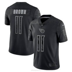 NFL Männer Tennessee Titans a.j. Braunes Nike Black RFLCTV Limited Trikot 4R0Z2599 Kleidung