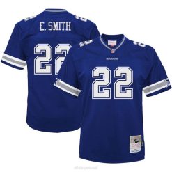 NFL Männer Vorschul-Dallas Cowboys Emmitt Smith Mitchell & Ness Navy 1996 Ruhestandsspieler-Trikot 4R0Z1435 Kleidung