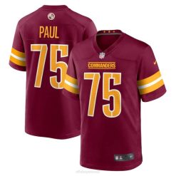 NFL Männer Washington Commanders Chris Paul Nike Burgundy Player Game Jersey 4R0Z4991 Kleidung