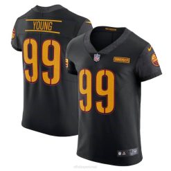 NFL Männer Washington Commanders jagen junges Nike Black Alternative Vapor Elite-Trikot 4R0Z3311 Kleidung