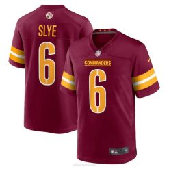 NFL Männer Washington Commanders Joey Slye Nike Burgundy Game Spielertrikot 4R0Z4777 Kleidung