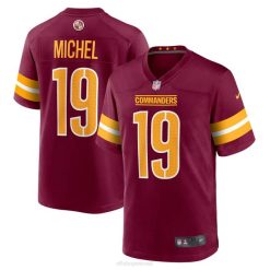 NFL Männer Washington Commanders Marken Michel Nike Burgundy Game Jersey 4R0Z6977 Kleidung