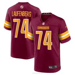 NFL Männer Washington Commanders Nolan Laufenberg Nike Burgundy Game Jersey 4R0Z6205 Kleidung