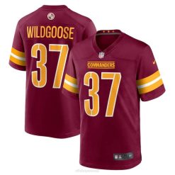 NFL Männer Washington Commanders Rahad Wildgoose Nike Burgundy Game Spielertrikot 4R0Z3805 Kleidung