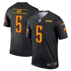 NFL Männer Washington Commanders Tress Way Nike Black Alternative Legend Jersey 4R0Z1765 Kleidung