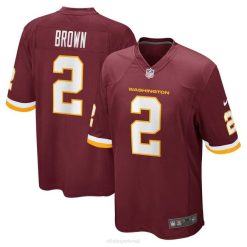 NFL Männer Washington Football Team Dyami Brown Nike Burgundy Game Jersey 4R0Z4671 Kleidung