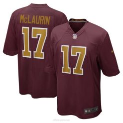 NFL Männer Washington Football-Team Terry Mclaurin Nike Burgundy Alternative Game Jersey 4R0Z2743 Kleidung