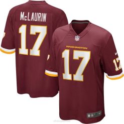 NFL Männer Washington Football Team Terry Mclaurin Nike Burgundy Player Game Jersey 4R0Z1471 Kleidung
