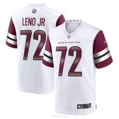 NFL Männer Washington-Kommandanten Charles Leno Jr. Nike weißes Auswärtsspieler-Trikot 4R0Z2947 Kleidung